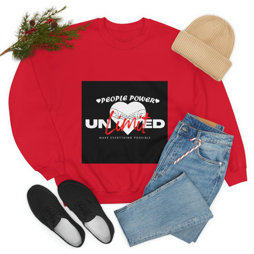 (People Power Unlimited) Unisex Heavy Blend™ Crewneck Sweatshirt