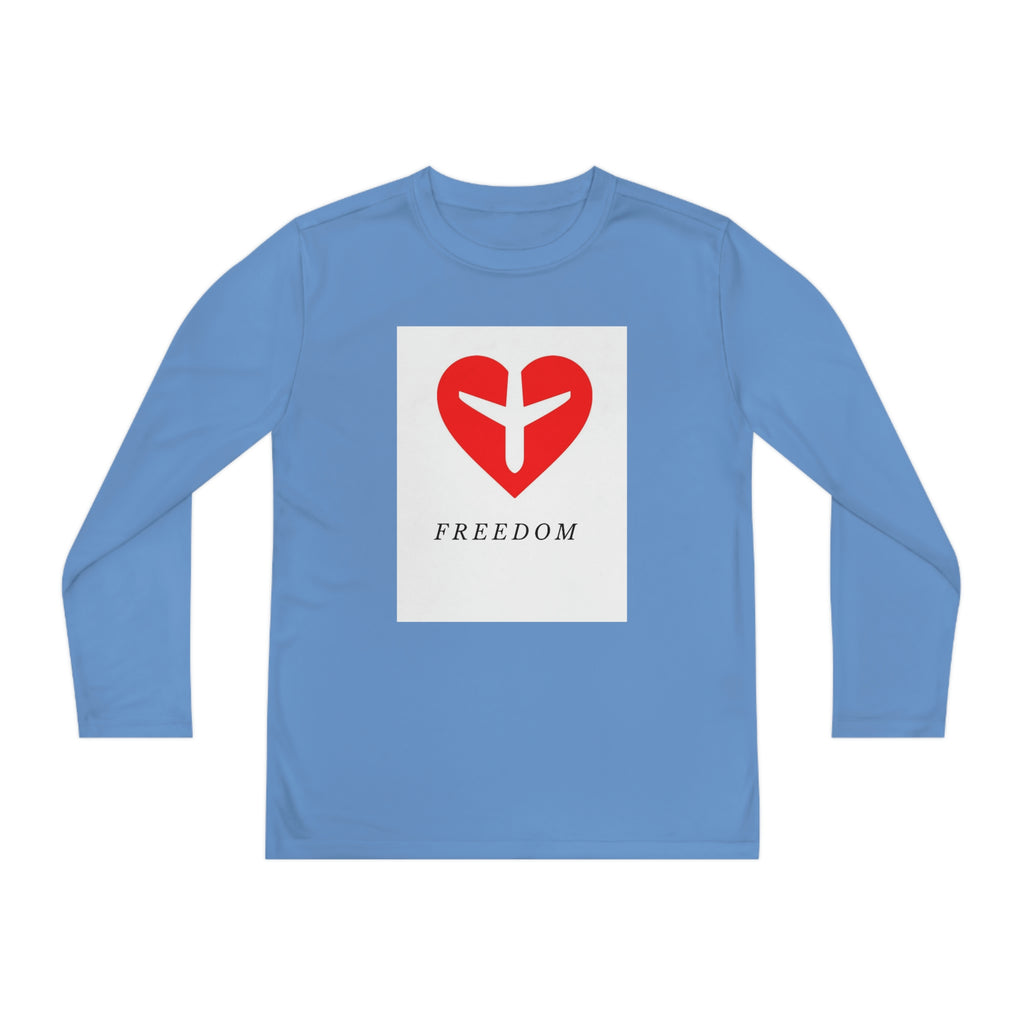 (Freedom & Justice) Youth Long Sleeve Competitor Tee