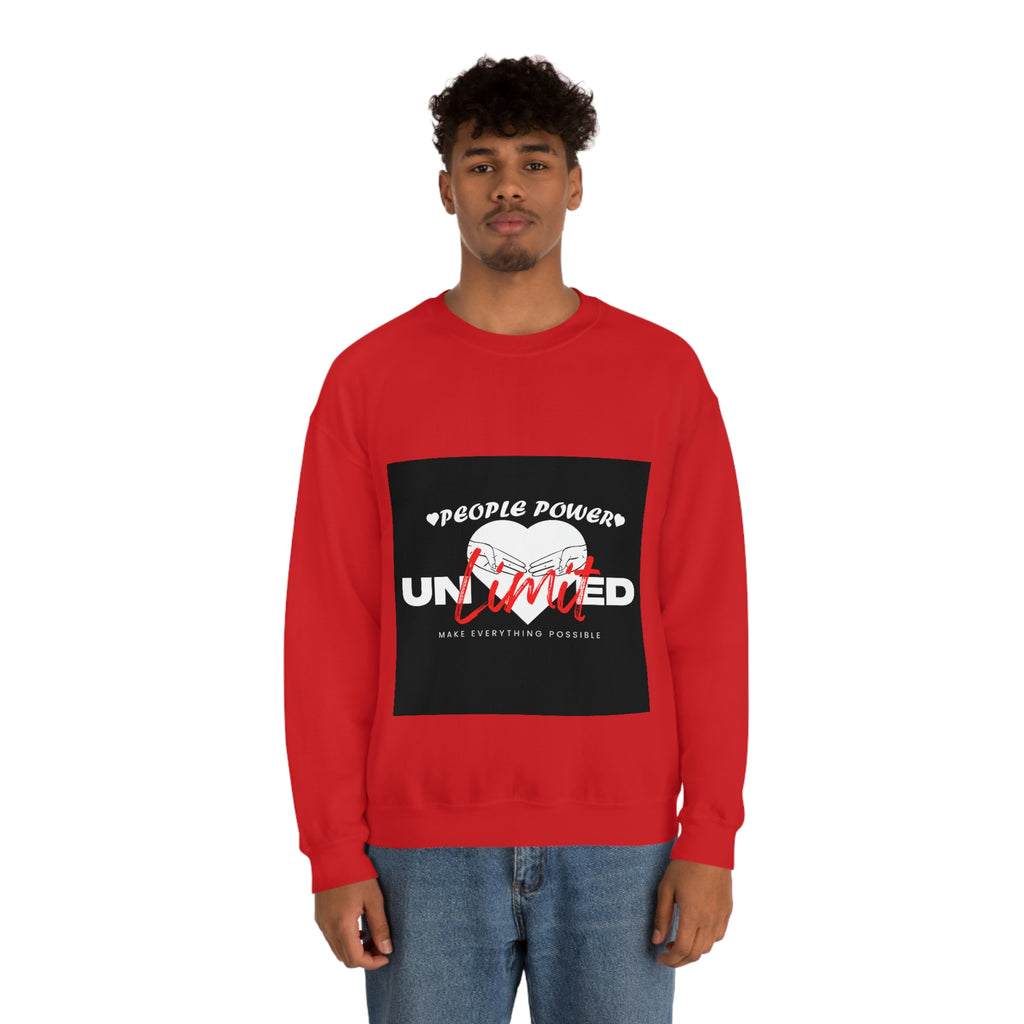 (People Power Unlimited) Unisex Heavy Blend™ Crewneck Sweatshirt