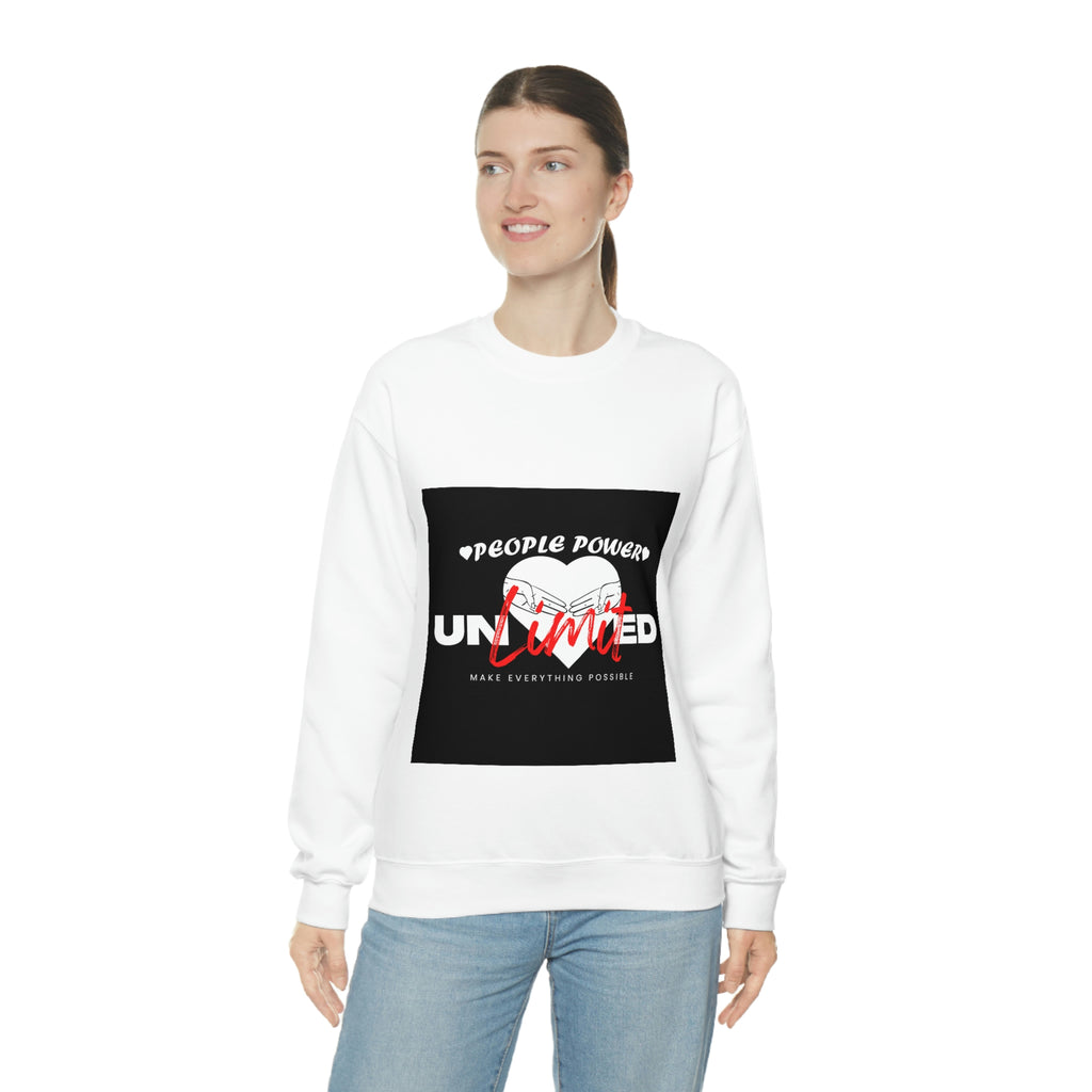 (People Power Unlimited) Unisex Heavy Blend™ Crewneck Sweatshirt