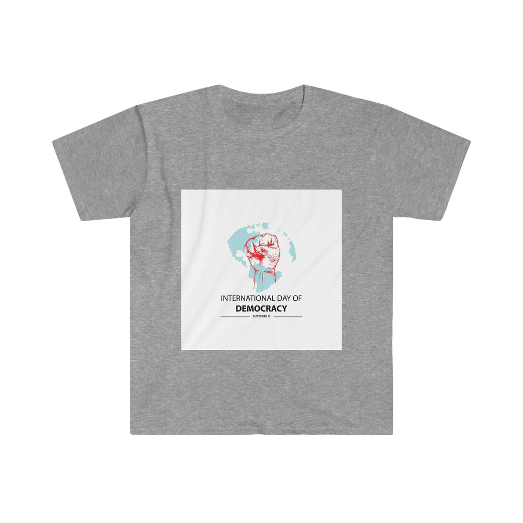 Unisex Softstyle T-Shirt (UKRAINE: INTERNATIONAL DAY OF DEMOCRACY)