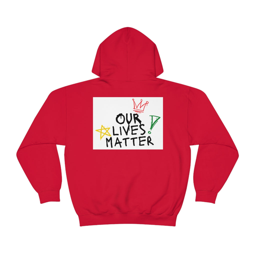 Unisex Heavy Blend™ Hooded Sweatshirt (Would you CDM? Our Lives Matter.)