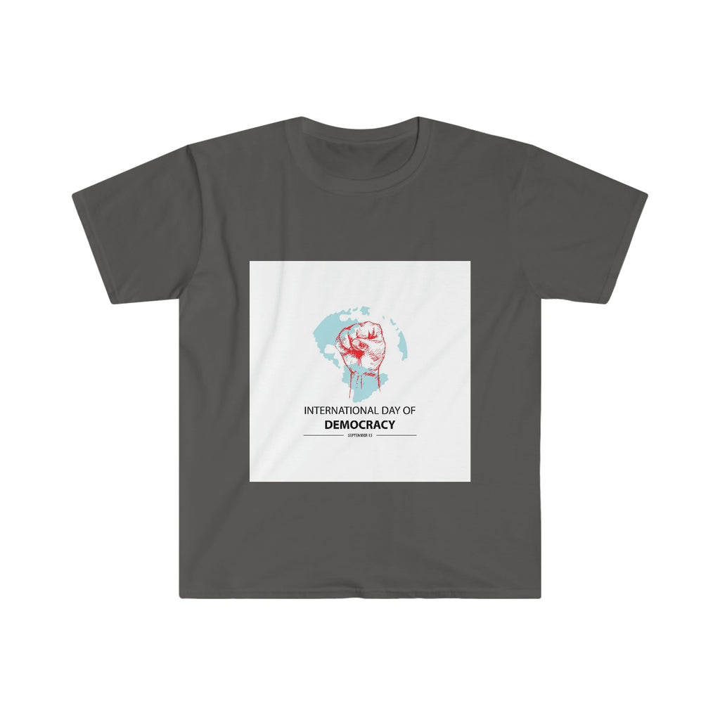 Unisex Softstyle T-Shirt (UKRAINE: INTERNATIONAL DAY OF DEMOCRACY)