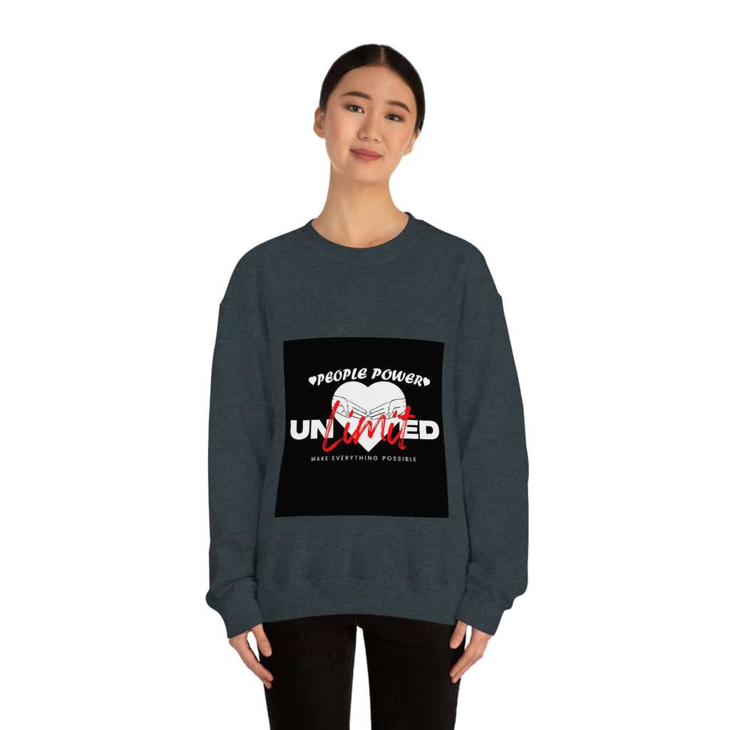 (People Power Unlimited) Unisex Heavy Blend™ Crewneck Sweatshirt