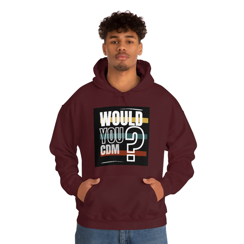 Unisex Heavy Blend™ Hooded Sweatshirt (Would you CDM? Our Lives Matter.)