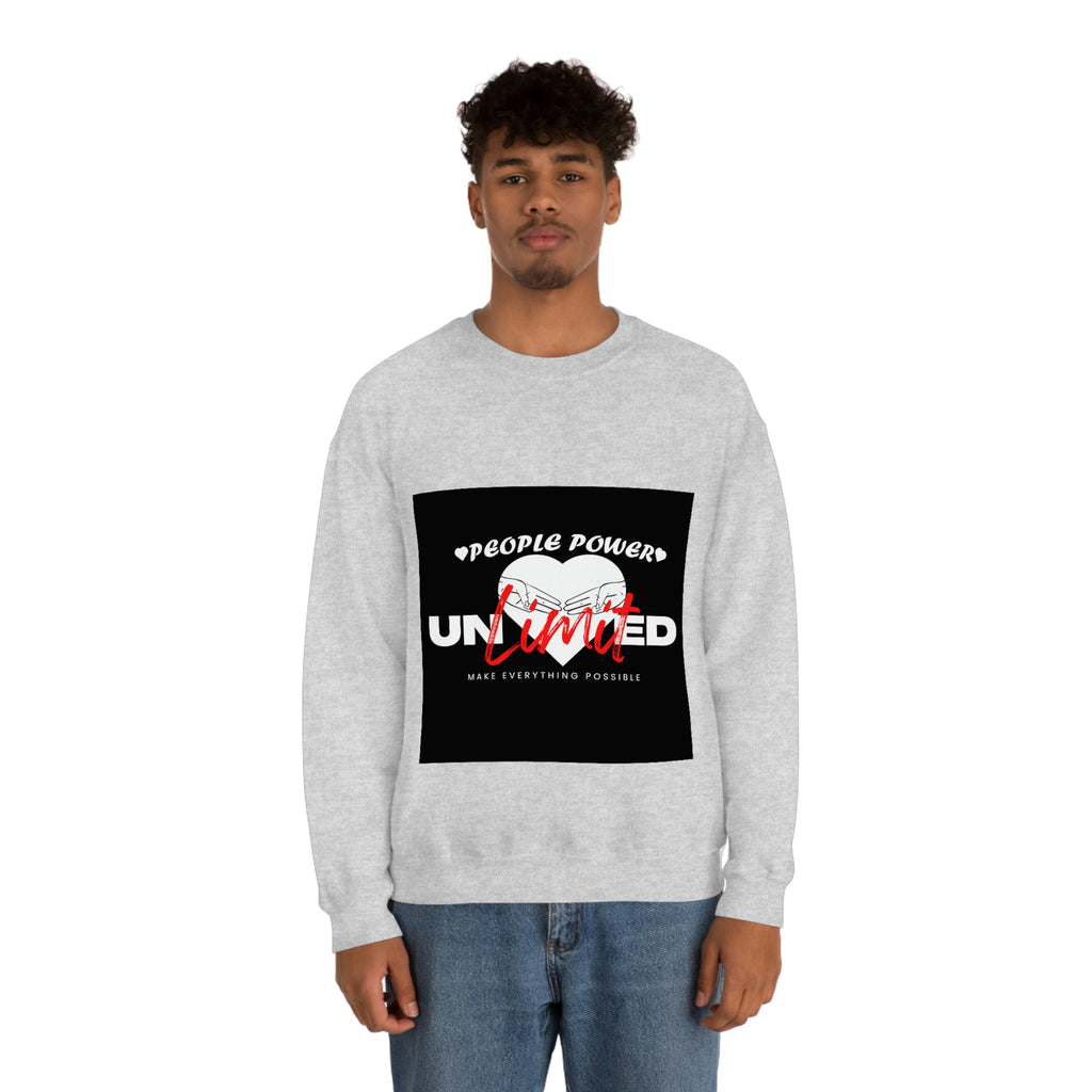 (People Power Unlimited) Unisex Heavy Blend™ Crewneck Sweatshirt