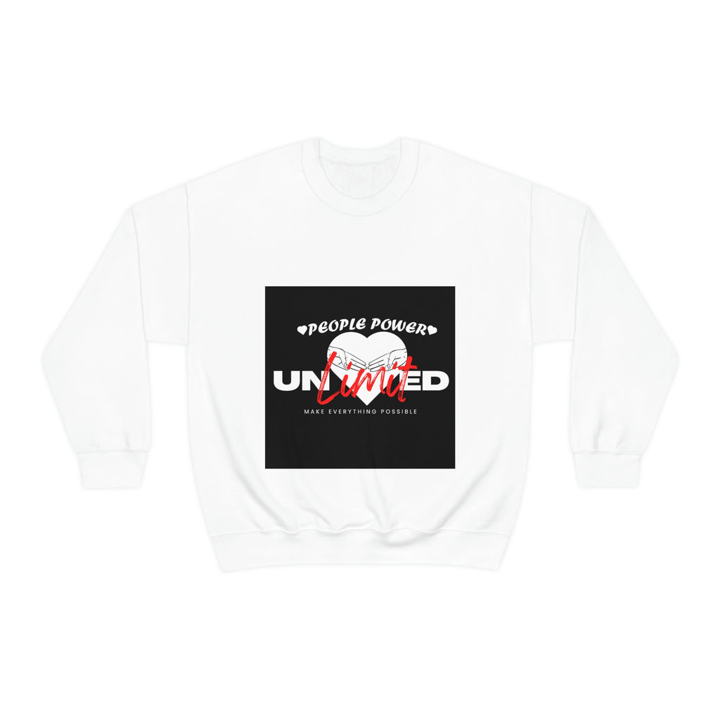 (People Power Unlimited) Unisex Heavy Blend™ Crewneck Sweatshirt