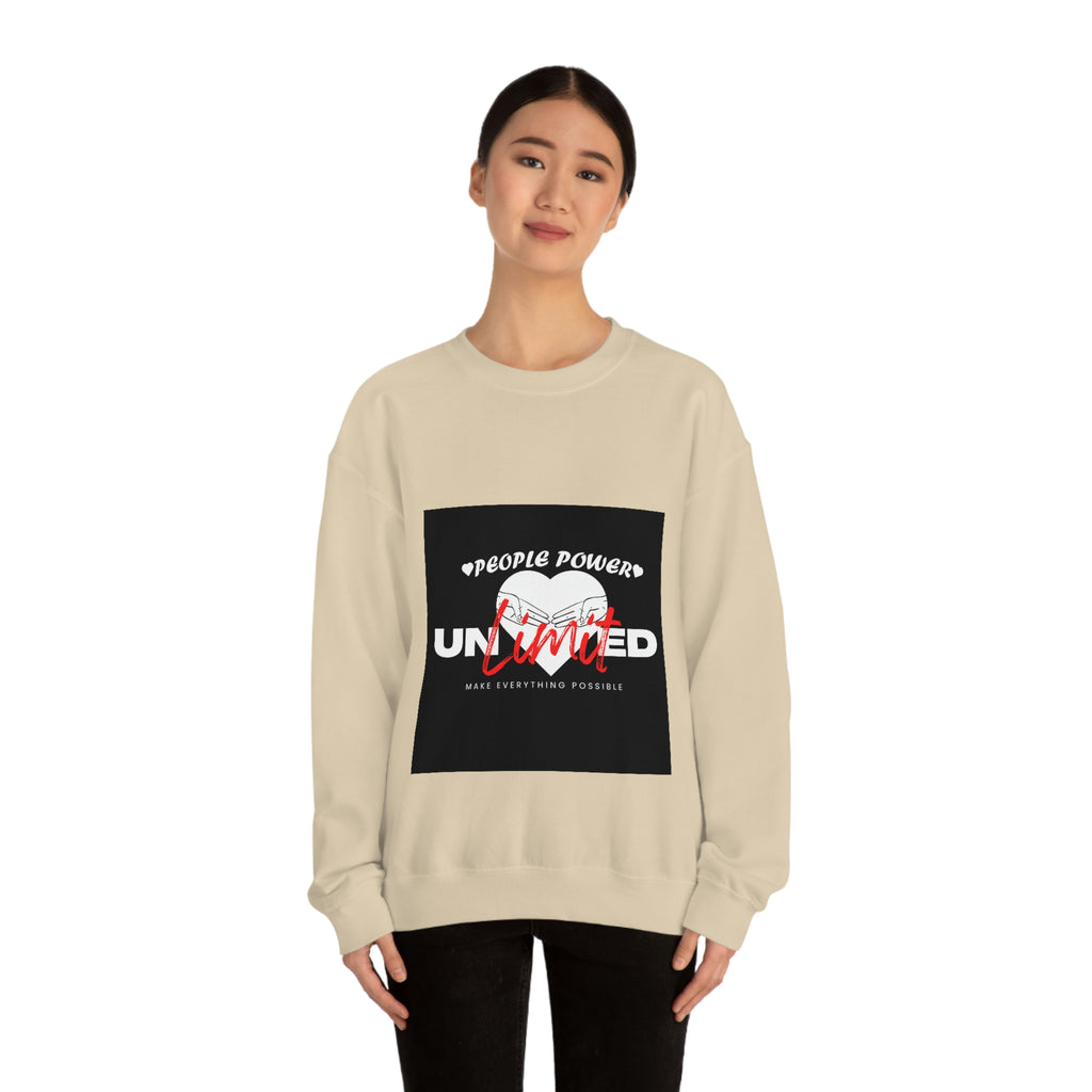 (People Power Unlimited) Unisex Heavy Blend™ Crewneck Sweatshirt