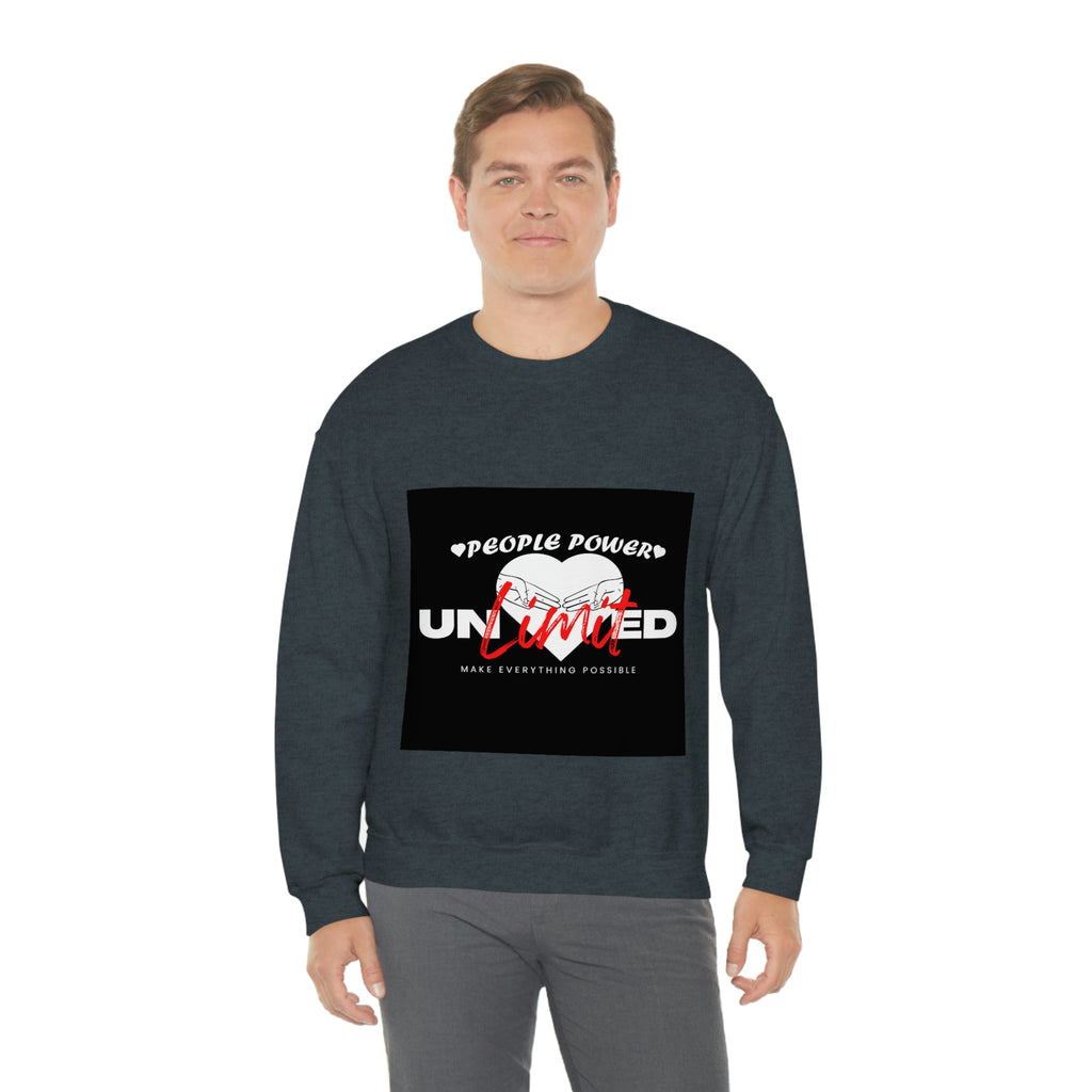 (People Power Unlimited) Unisex Heavy Blend™ Crewneck Sweatshirt