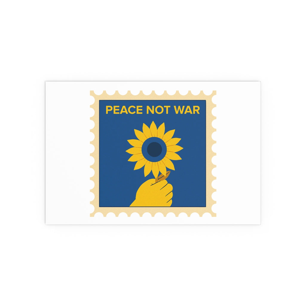 Indoor and Outdoor Silk Posters (PEACE NOT WAR)