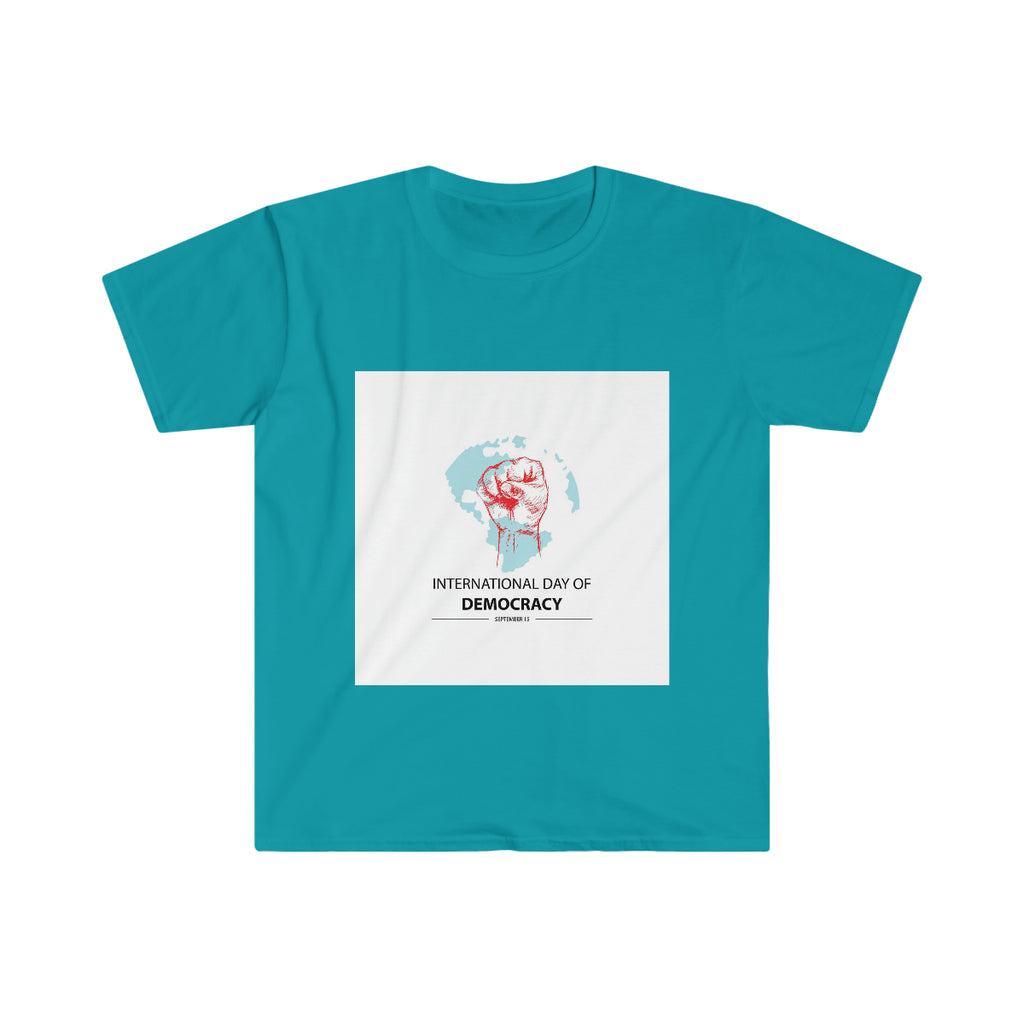 Unisex Softstyle T-Shirt (UKRAINE: INTERNATIONAL DAY OF DEMOCRACY)