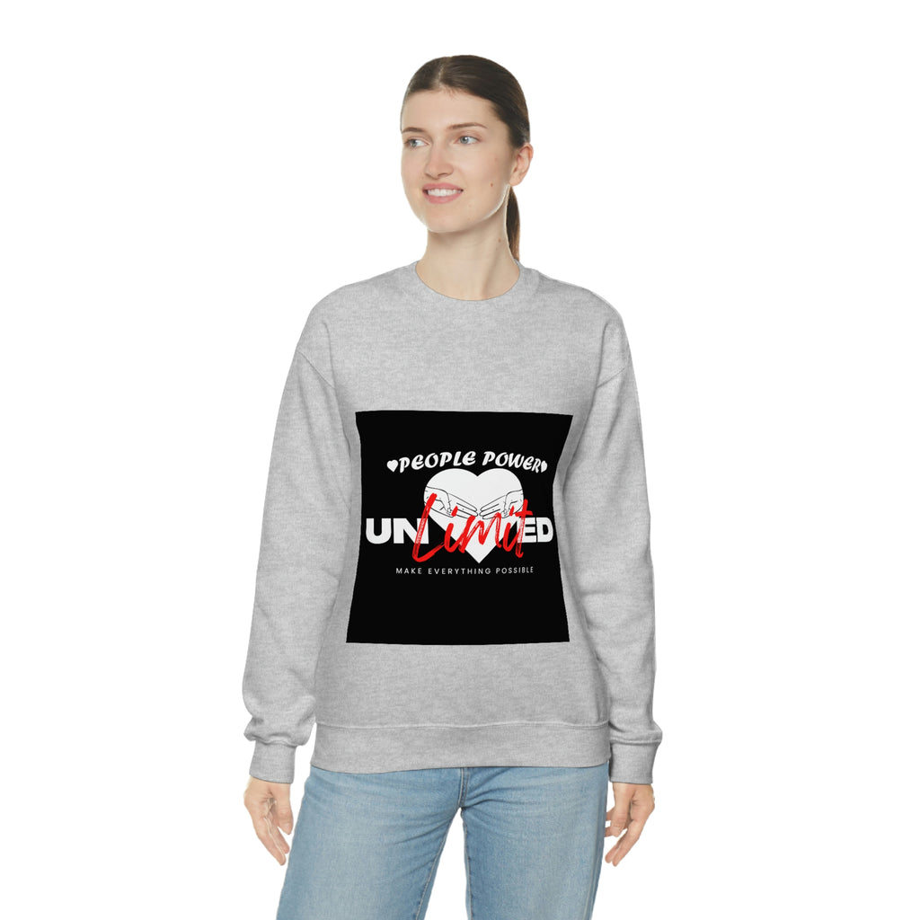 (People Power Unlimited) Unisex Heavy Blend™ Crewneck Sweatshirt