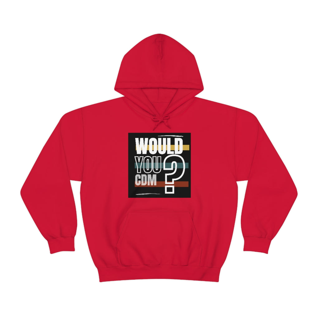 Unisex Heavy Blend™ Hooded Sweatshirt (Would you CDM? Our Lives Matter.)