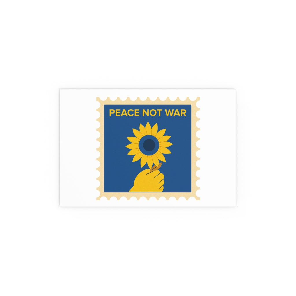 Indoor and Outdoor Silk Posters (PEACE NOT WAR)