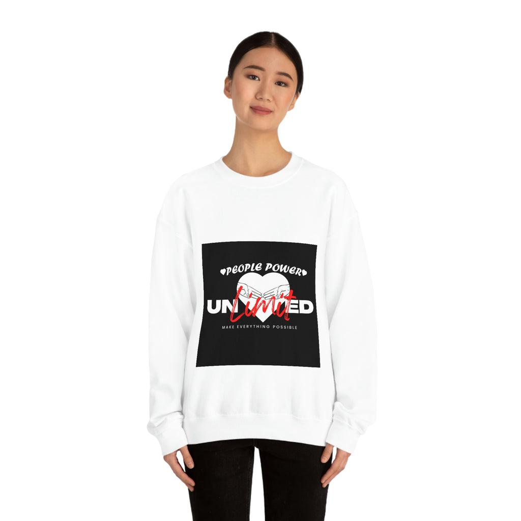 (People Power Unlimited) Unisex Heavy Blend™ Crewneck Sweatshirt