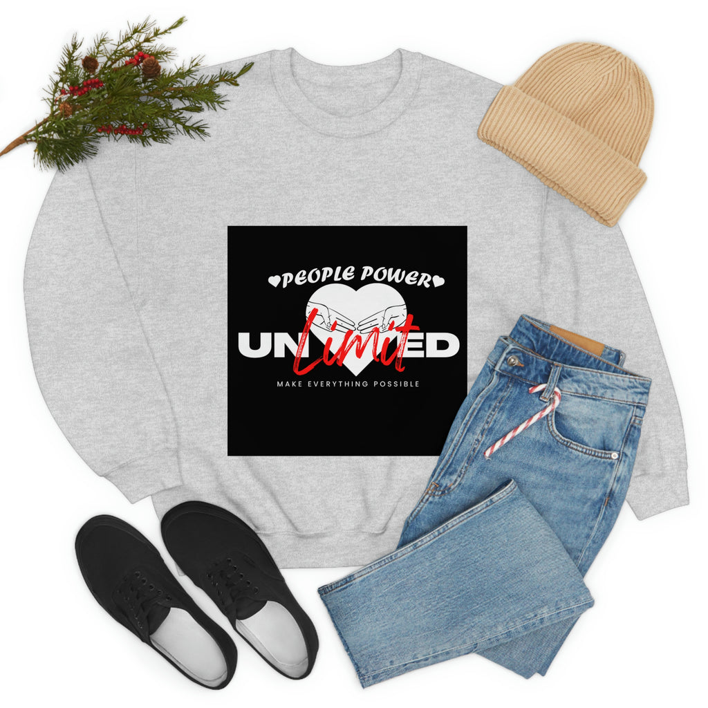 (People Power Unlimited) Unisex Heavy Blend™ Crewneck Sweatshirt