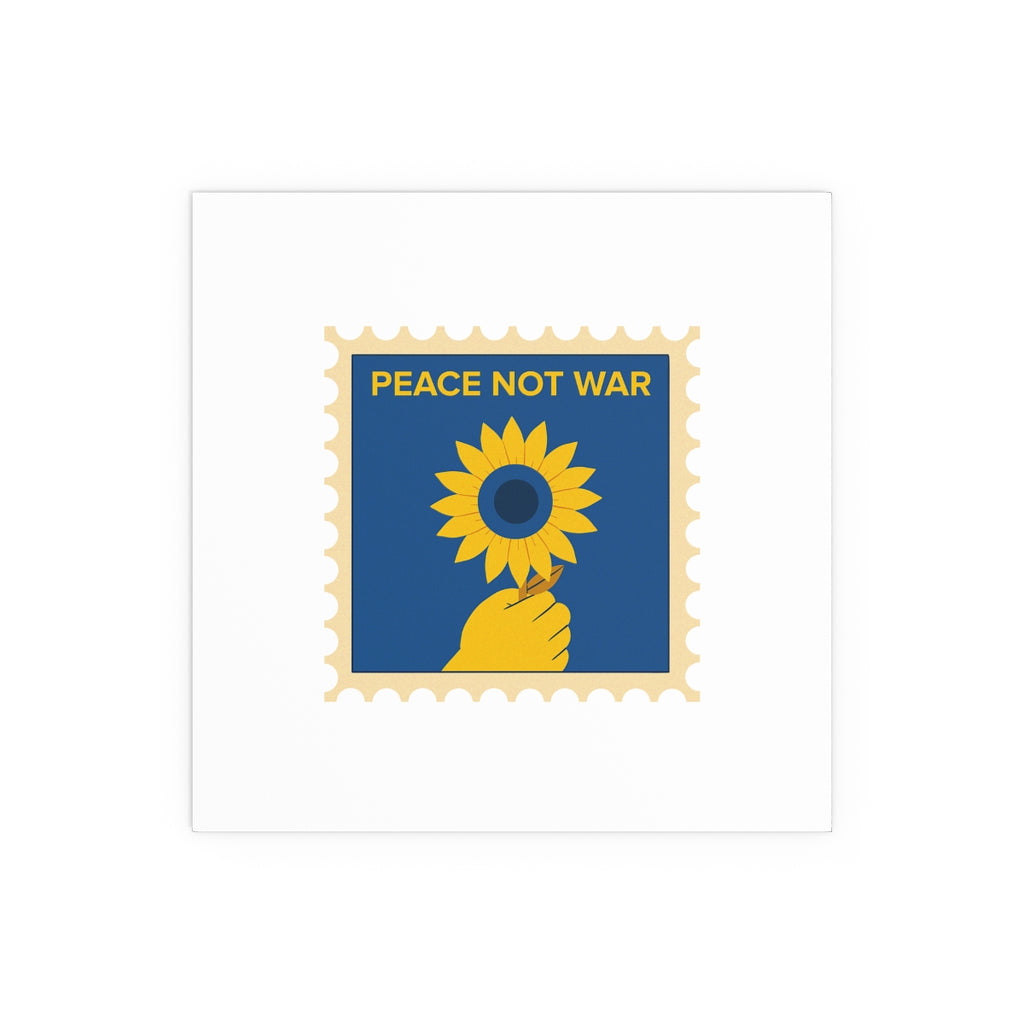 Indoor and Outdoor Silk Posters (PEACE NOT WAR)