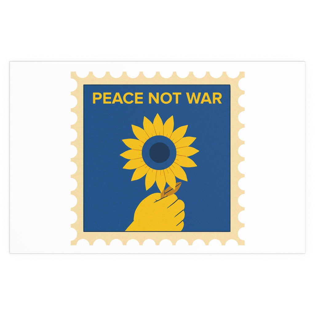 Indoor and Outdoor Silk Posters (PEACE NOT WAR)