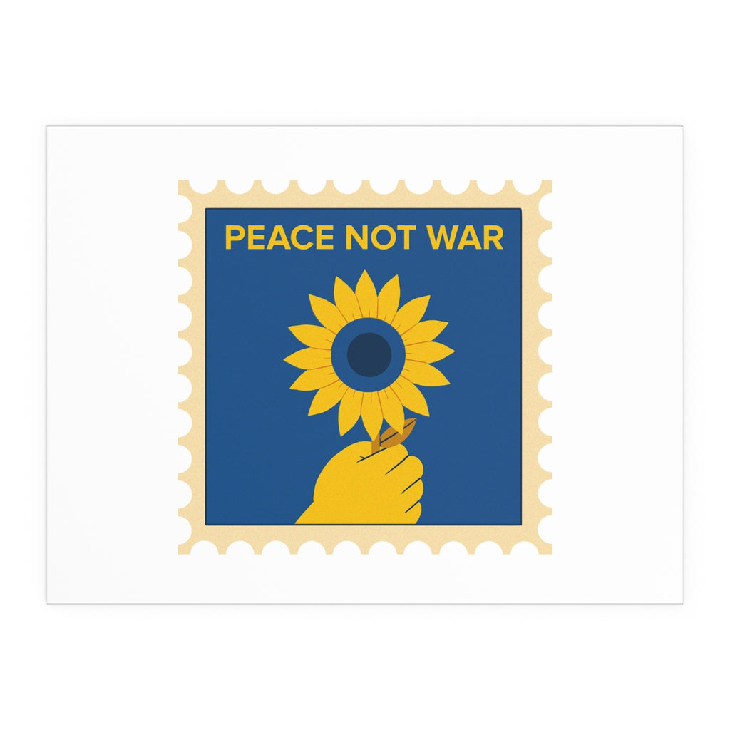 Indoor and Outdoor Silk Posters (PEACE NOT WAR)