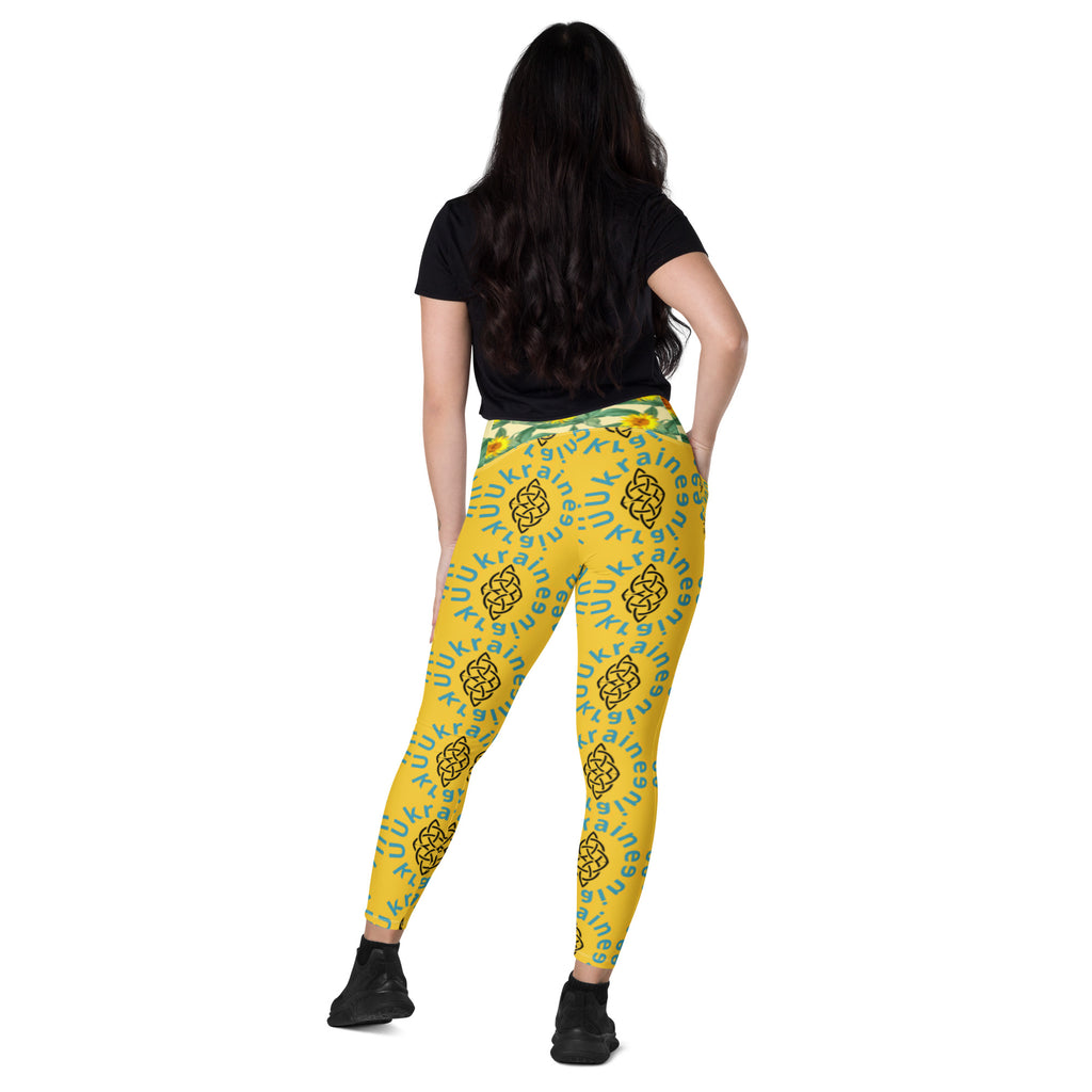 Crossover leggings with pockets (We are with U!)