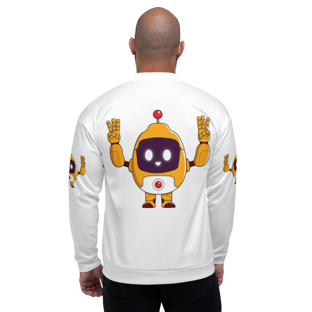 Robot by My Salute (Unisex Bomber Jacket)