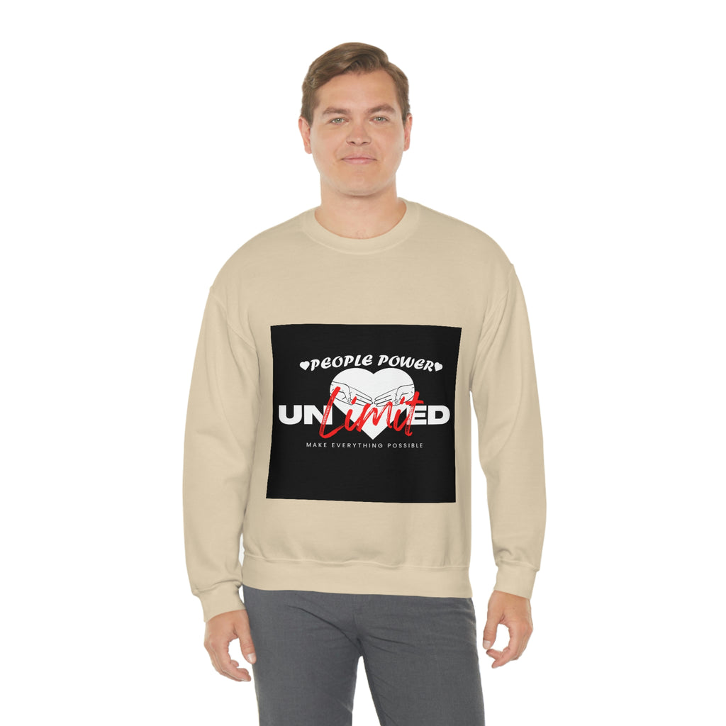 (People Power Unlimited) Unisex Heavy Blend™ Crewneck Sweatshirt