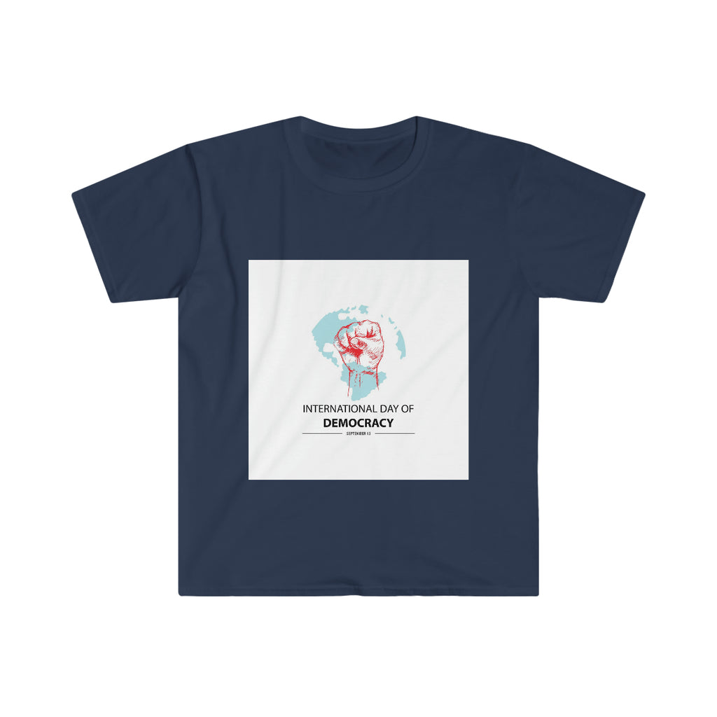 Unisex Softstyle T-Shirt (UKRAINE: INTERNATIONAL DAY OF DEMOCRACY)