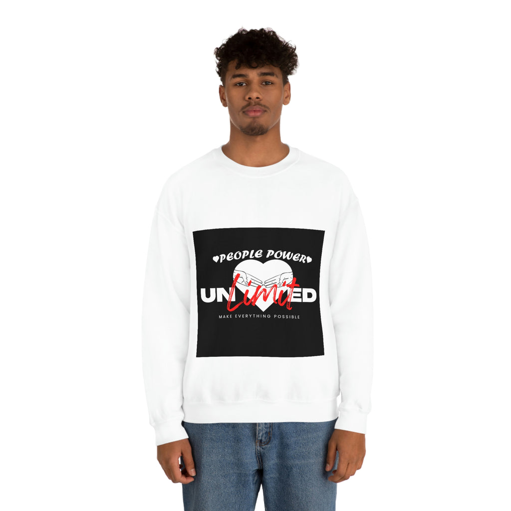 (People Power Unlimited) Unisex Heavy Blend™ Crewneck Sweatshirt