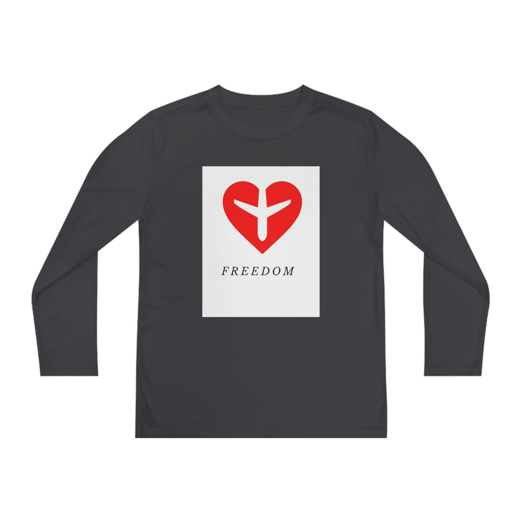 (Freedom & Justice) Youth Long Sleeve Competitor Tee