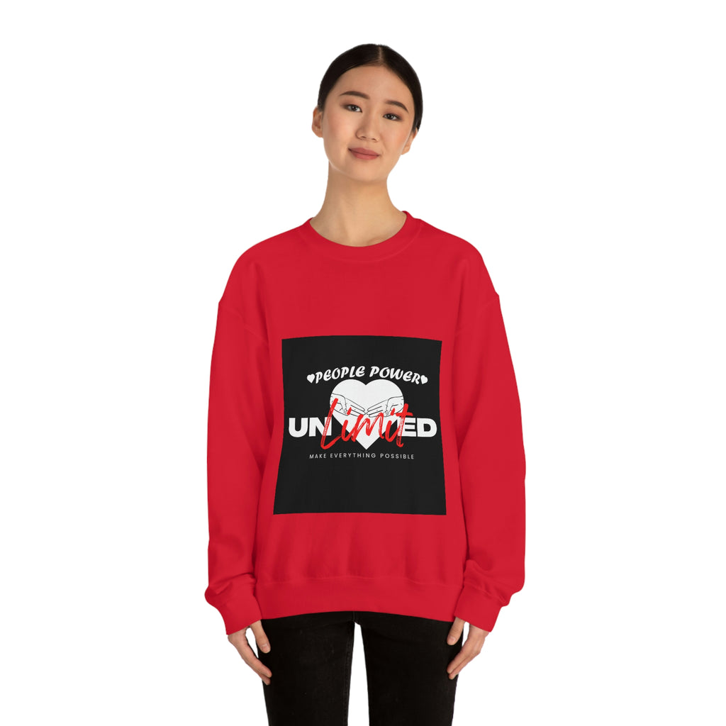 (People Power Unlimited) Unisex Heavy Blend™ Crewneck Sweatshirt