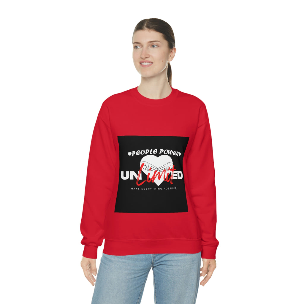 (People Power Unlimited) Unisex Heavy Blend™ Crewneck Sweatshirt