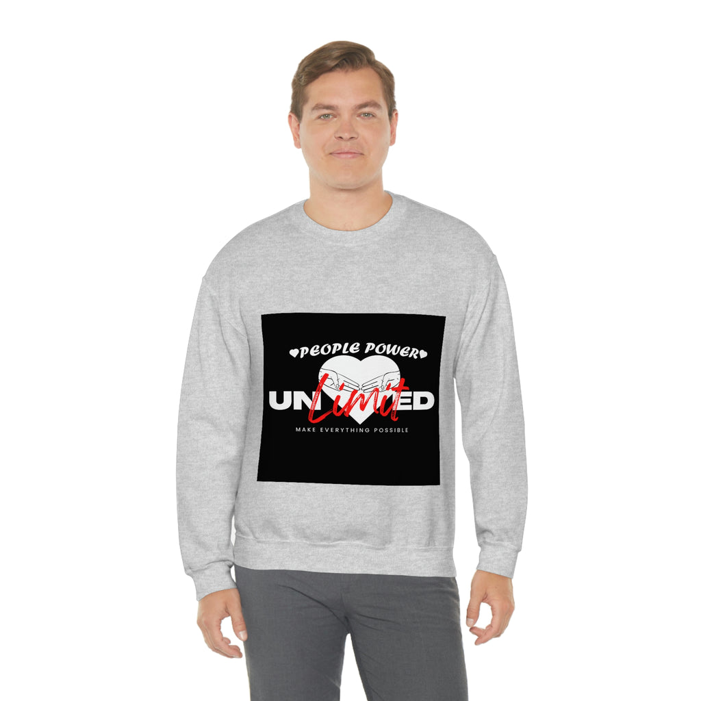 (People Power Unlimited) Unisex Heavy Blend™ Crewneck Sweatshirt