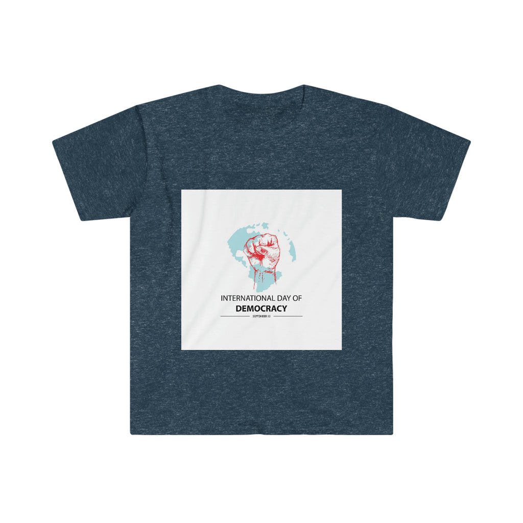 Unisex Softstyle T-Shirt (UKRAINE: INTERNATIONAL DAY OF DEMOCRACY)