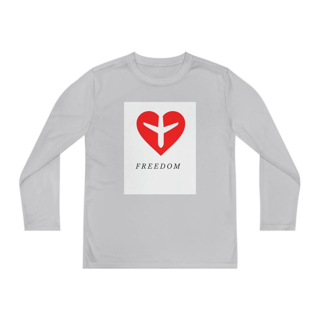 (Freedom & Justice) Youth Long Sleeve Competitor Tee