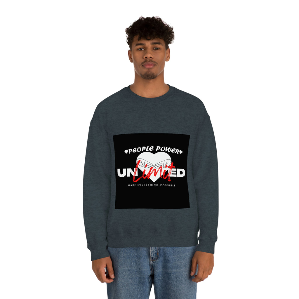 (People Power Unlimited) Unisex Heavy Blend™ Crewneck Sweatshirt