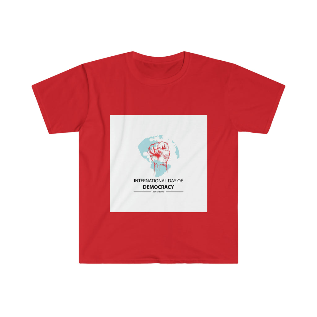 Unisex Softstyle T-Shirt (UKRAINE: INTERNATIONAL DAY OF DEMOCRACY)