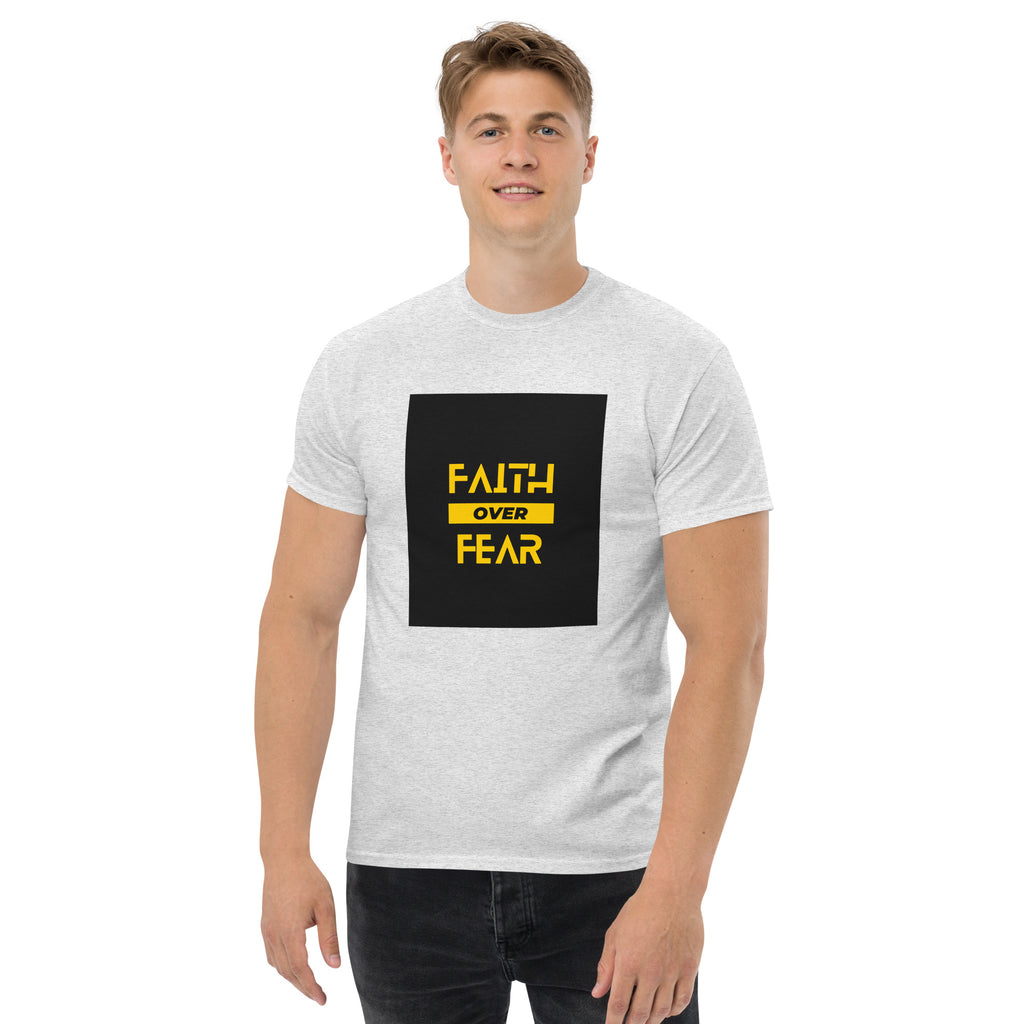 Men's classic tee (Faith over Fear & CDM)