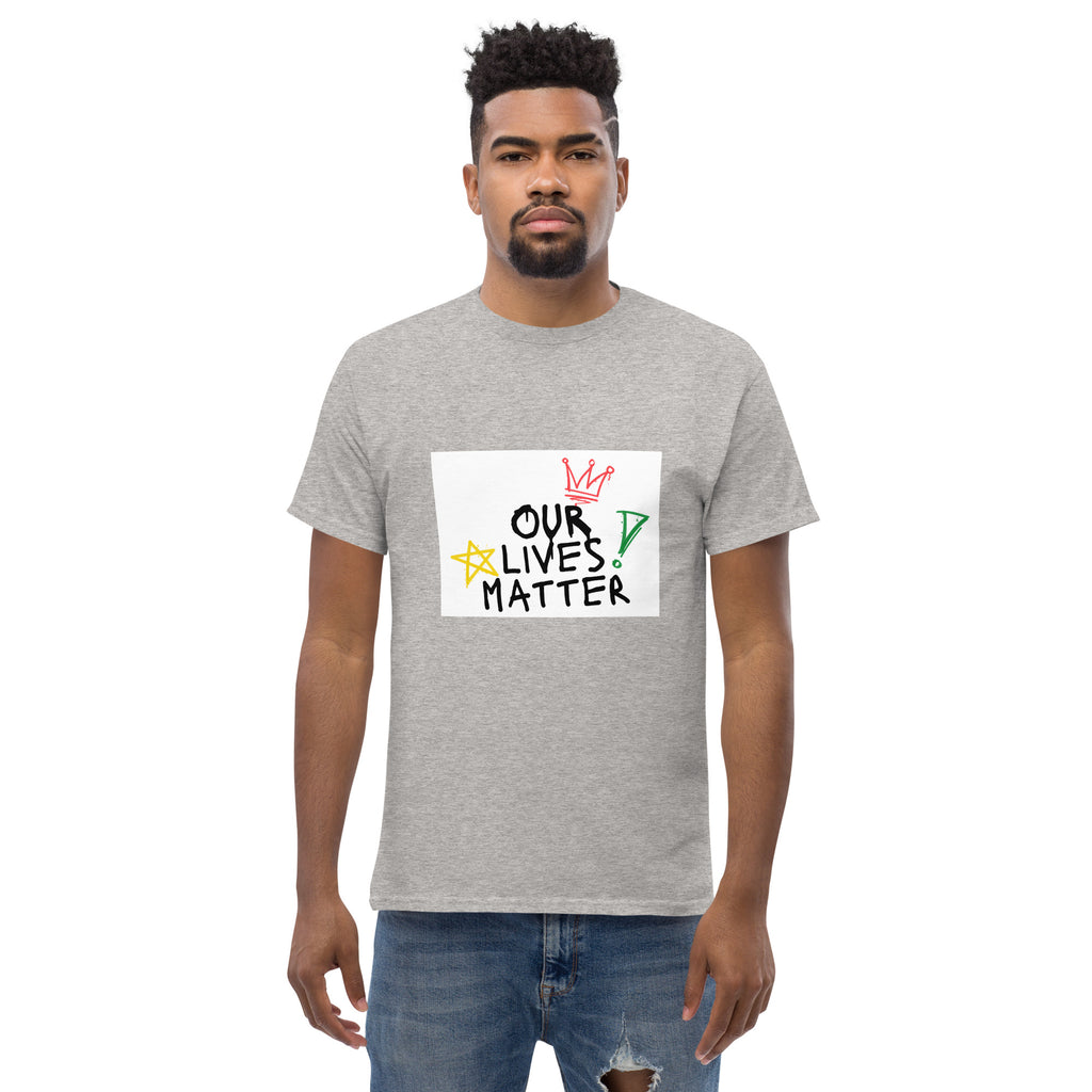 Men's classic tee (Our Lives Matter)