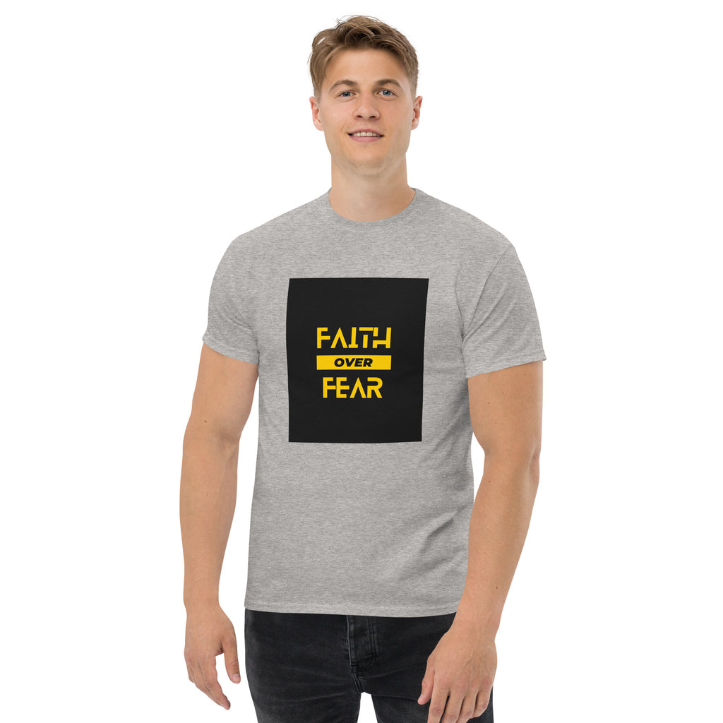 Men's classic tee (Faith over Fear & CDM)