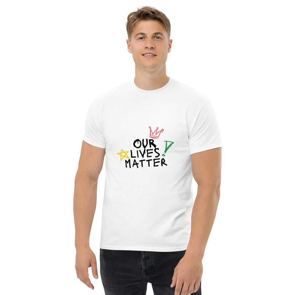 Men's classic tee (Our Lives Matter)