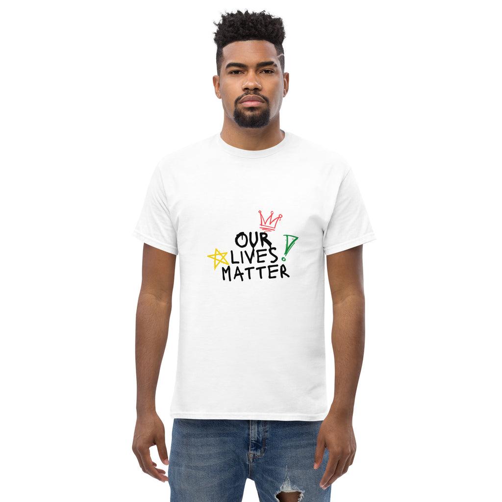 Men's classic tee (Our Lives Matter)