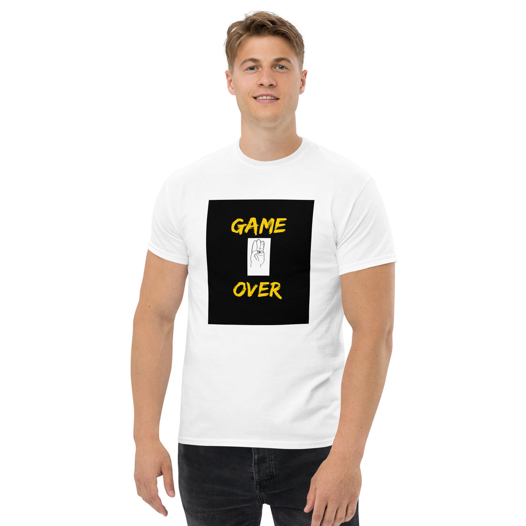 Men's classic tee (Game Over / CDM)