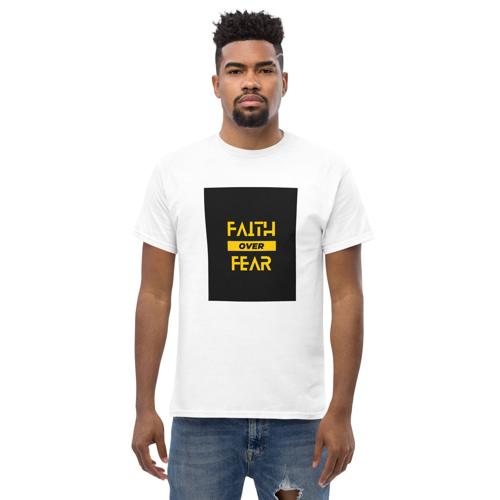 Men's classic tee (Faith over Fear & CDM)