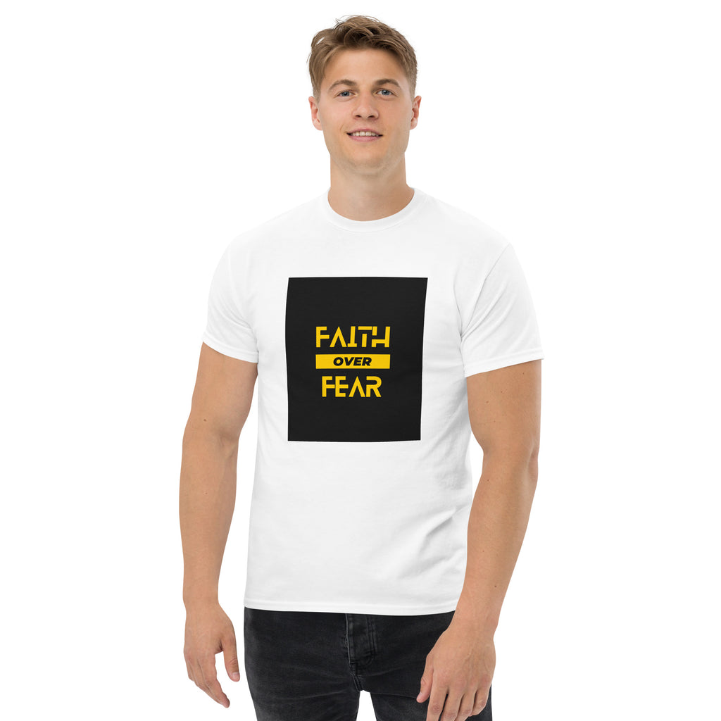 Men's classic tee (Faith over Fear & CDM)