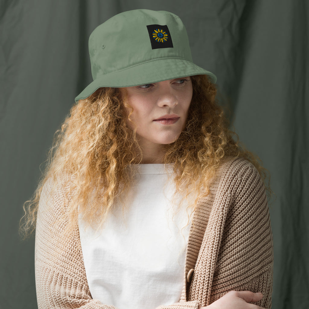 Organic bucket hat (No to War)