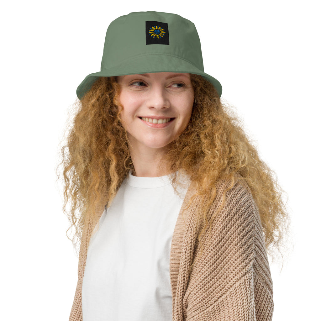 Organic bucket hat (No to War)