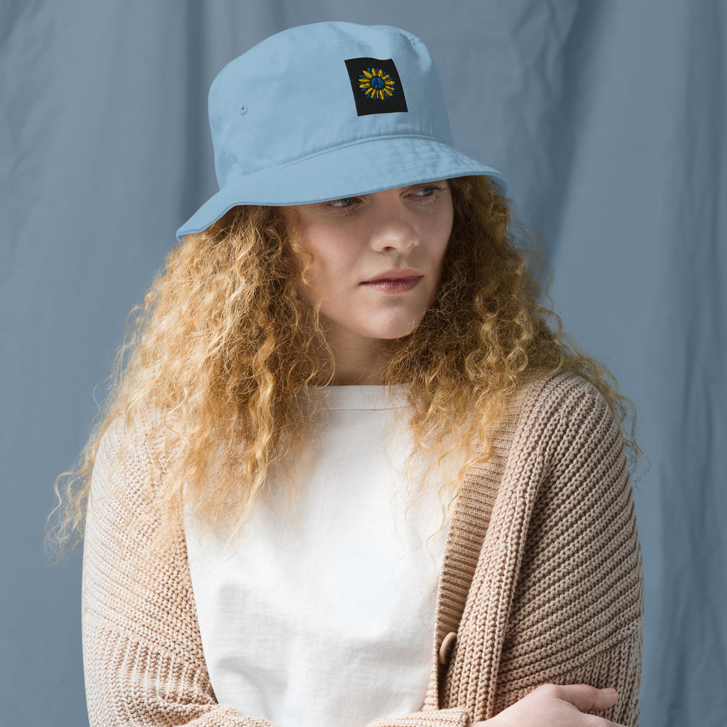 Organic bucket hat (No to War)