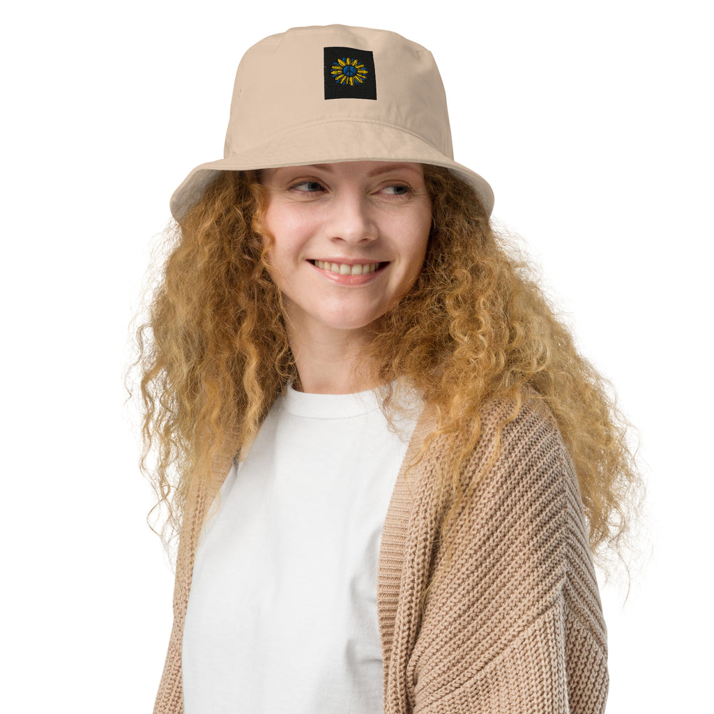 Organic bucket hat (No to War)