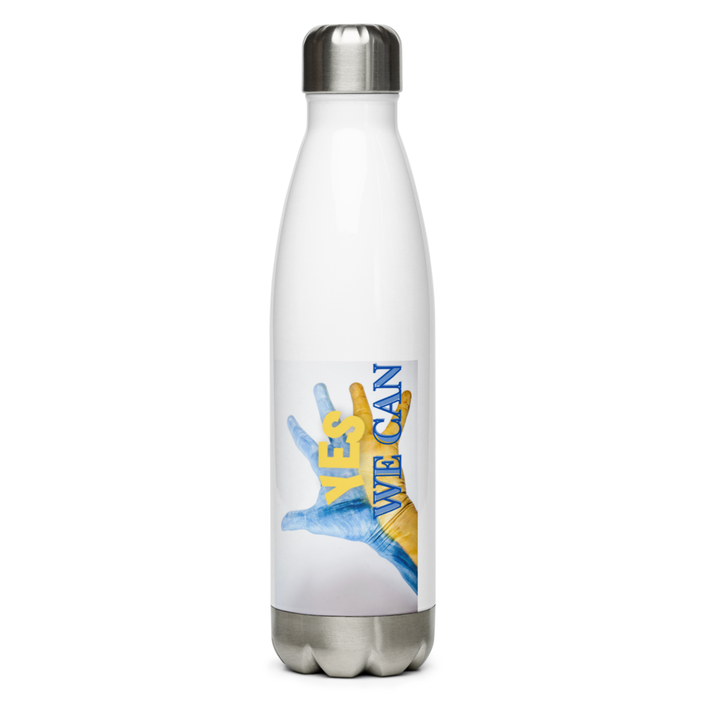 Stainless Steel Water Bottle (Yes, We Can. Ukraine)