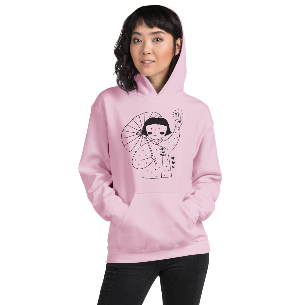 Girl's Salute (Unisex Hoodie)